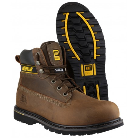 Chaussure de sécurité S3 professionnelle de travail noire en cuir ISO EN  20345 S3 homme manutention chantier transport artisan, CH624