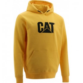 CAT Hoodie yellow|Caterpillar