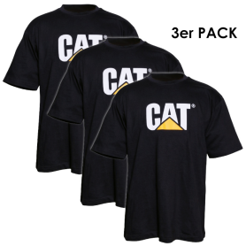 CAT BASIC SHIRT 3er Pack