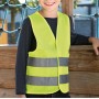 Kids management warning vest