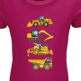 T-Shirt Bagger Kinder pink