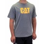 CAT Trademark Logo T-Shirt grey |Caterpillar