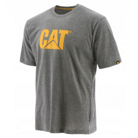 CAT Trademark Logo T-Shirt grey |Caterpillar