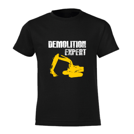 T-Shirts KIDS Demolition Expert
