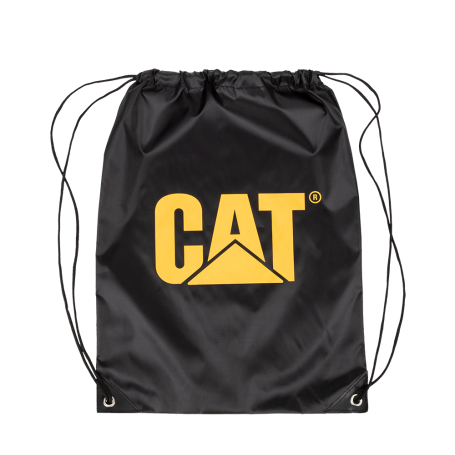 CAT DRAWSTRING BACKPACK BLACK|Caterpillar
