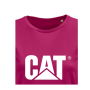 CAT T-Shirt Ladies PINK mit weissem Logo