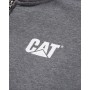 CAT Hoodie Midweight Banner GREY|Caterpillar
