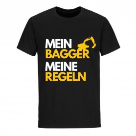 Bagger Shirt MEIN BAGGER - MEINE REGELN