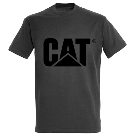 CAT T-Shirt Imperial Dark Grey|Caterpillar