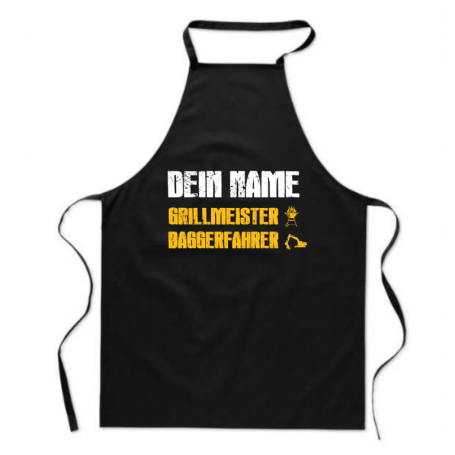 APRON with your name GRILLMASTER