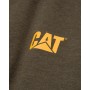 CAT ZIP Hoodie Banner OLIVE|Caterpillar