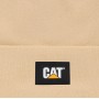 CAT Strickmütze Label Cuff CREAM|Caterpillar