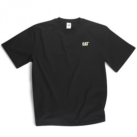 CAT T-Shirt Logo klein|Caterpillar