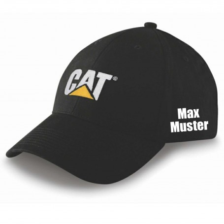 DEINE CAT CAP mit Wunschnamen|Caterpillar