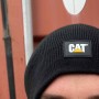 CAT Beanie Logo black|Caterpillar