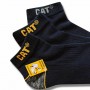 CAT Work Sneaker Socks 3 Pairs - DARK BLUE|Caterpillar