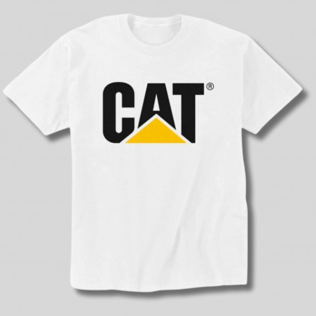 CAT Basic T-Shirt white |Caterpillar