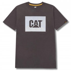 CAT Trademark Logo T-Shirt dark grey |Caterpillar